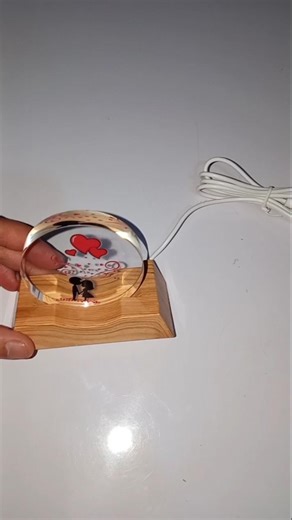 Amazing 3D Lamp 😍 Looks Real but It’s Not!#3DLamp #CreativeLamp #IllusionLamp #NightLamp