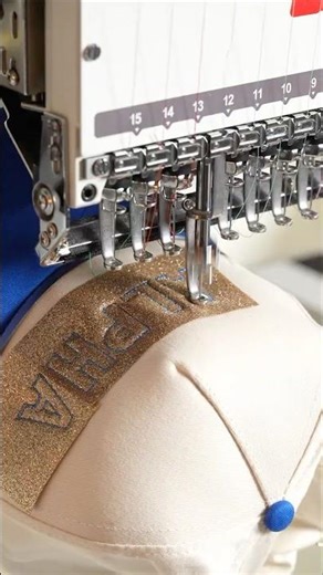 BAi New HTV Embroidery Supply Test on THE VISION Cap | Clean Application & Precise Cutting Results