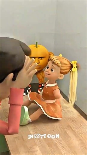 What is making the baby scream so loudly? #KidsAnimation... #Shorts #dizzytoon