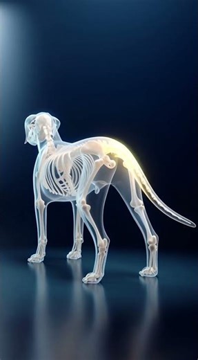 How Strong Are Dog Bones? 😱 Can They Hold The Weight Of A Truck?#animalanatomy#transparent skeleton