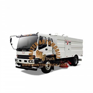 [Hot Item] Fvr New Sweeper 10tons Hydraulic Street Sweeper Trucks for Sale