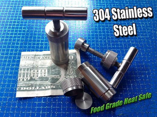 Stainless Steel design | Bubble Hash Press Keif Press