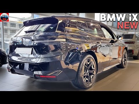 New BMW iX xDrive40 2024 - Visual REVIEW, exterior & interior (AMAZING Interior Design)