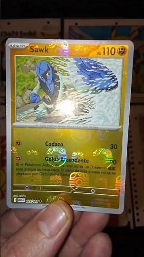 Sawk Pokémon card