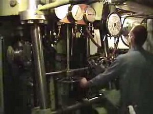 s/s Norrskär engine room 2004