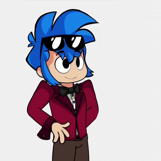 Animación de Timba comediante AU con estilo LPDM