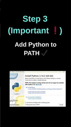 How to Install Python IDLE in 30 Seconds | Python for Beginners | MUSKERNEL #muskernel #techshorts