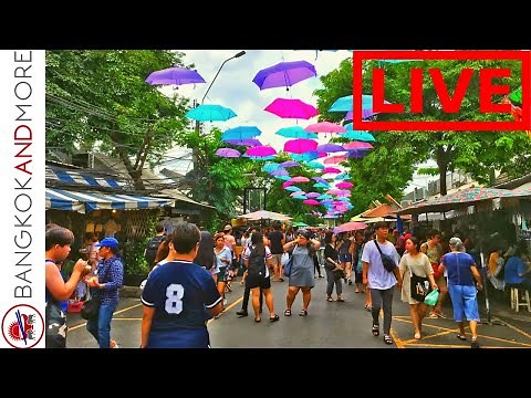 🔴 LIVE | Chatuchak Weekend Market BANGKOK - THAILAND
