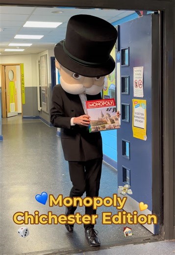 🚨BOMBSHELL ALERT: Chichester Monopoly 🎲💙 The official Chichester Monopoly board has landed! Grab yours from @Waterstones Chichester or online. Perfect for University of Chichester alumni, local residents, graduation gifts, and Monopoly lovers! #Chichester #Monopoly #BoardGames #LoveIsland #UniversityOfChichester