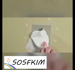 Drywall Repair Kit, Spackle Wall Repair Patch Kit,2 in,4in Wall Mending Agent Quick and Wall Surface Hole Fill Quick and Easy Solution