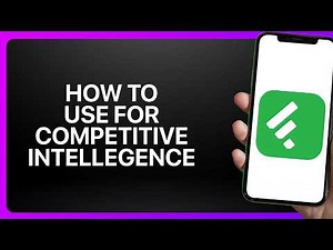 How To Use Feedly for Competitive Intelligence! Tutorial