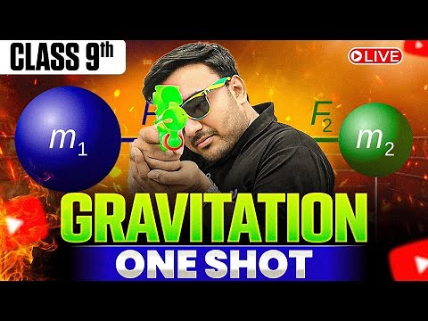 Gravitation Class 9 Science | Complete Chapter in 1 Shot | NCERT Covered by Ansh Sir