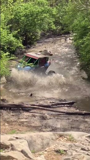 Running through the creek at Badlands Offroad park #ultra4 #offroad #badlandsoffroadpark #rzr