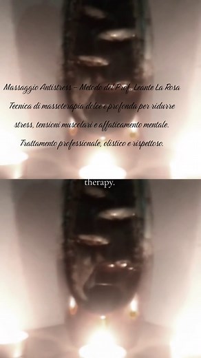 Massaggio Antistress – Metodo del Prof. Leante La Rosa Tecnica di massoterapia dolce e profonda per ridurre stress, tensioni muscolari e affaticamento mentale. Trattamento professionale, olistico e rispettoso. Miriam Marino belgioioso pavia#massaggioantistress #relaxprofondo #massaggiolistici