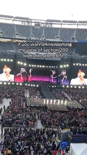 BTS World Tour: Section 200 View at MetLife Stadium