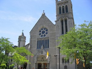 Cathedral of the Immaculate Conception in Syracuse, USA
