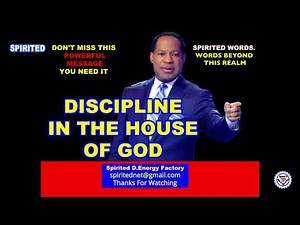 PASTOR CHRIS OYAKHILOME TEACHING: DISCIPLINE IN THE HOUSE OF GOD