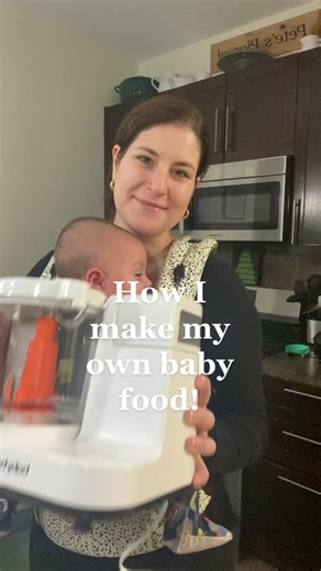 Easy Homemade Baby Food with Baby Brezza