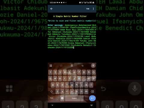 A simple text filter tool