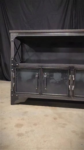 Modern Industrial Furniture on Instagram: "The Java Station, handcrafted in the USA 🇺🇸 #industrialfurniture #steelfurniture"