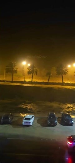 Heavy Rain in Muscat Oman