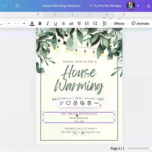 Rustic Retirement Party Invitation Template: String Lights & Forest (Digital)