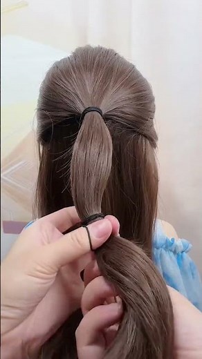 “1 Minute Easy Bun Hairstyle 😍 Simple & Beautiful Hair Style for Girls | Quick Hair Tutorial 2026”