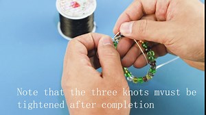 0.5mm Elastic Bracelet String, 2Rolls 397 FT Stretchy String Crystal String Bead Cord for Bracelets and Jewelry Making