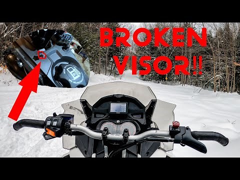 Snowmobile Heated Visor Plug Problems (Skidoo Gen 4)