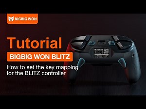 How to set the key mapping for the BLITZ controller