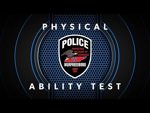 MPD Physical Ability Test
