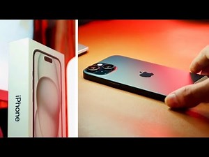 iPhone 15 Unboxing + First Impressions! (Black, 128GB)