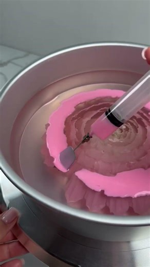 let’s make pink 3D jelly cake 🌸🌸🌸#jelly #jellycake #jellyart #pink #shortsvideo #shortsviral #short
