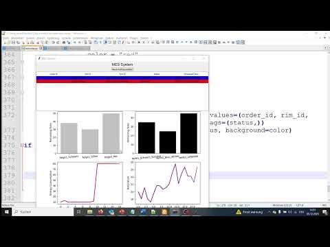 MES Simulation Python Code Demonstration