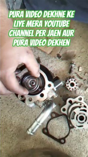 Mahindra BS4 power steering pump repairing 🧰 jamane ki tarah /power steering pump 🧑‍🔧/#shots #songs
