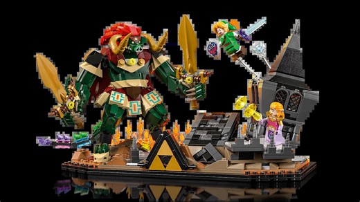 LEGO Legend of Zelda: Ocarina of Time Final Battle Set Announced, Features Link and Zelda Fighting Ganon