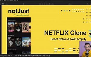 【React Native】Netflix App开发实战 | React Native & AWS Amplify