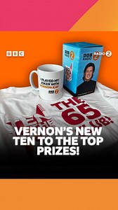 We’ve upgraded the prize haul 🎉 Ten To The Top winners can now bag Vernon’s new smart speaker, alongside the iconic mug and tee. Head to BBC Sounds to listen. | BBC Radio 2