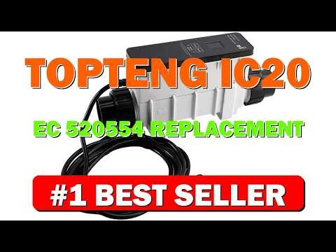 Topteng IC20 EC-520554 Replacement Salt Cell Chlorine Generator for Pentair for Intelli - B0FDGKDDCT