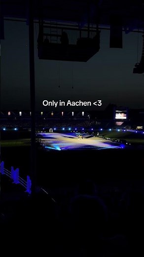 Horse & Symphony 😍 Only in Aachen ❤️ #CHIOAachen #HorseShow #Dressage