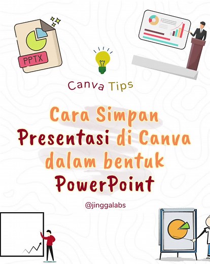 Cara Simpan Presentasi Canva sebagai PowerPoint