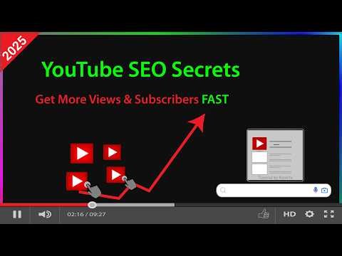 YouTube SEO Secrets for 2025 - How-to SEO YouTube Videos