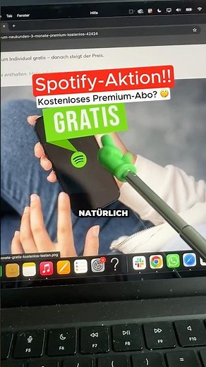 3 Monate KOSTENLOS Spotify Premium! #mydealz #spotify #sparen