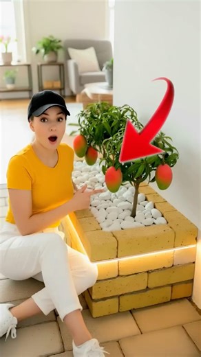 This Indoor Fruit Plant Setup Is Amazing 😍🍋 | Smart Home Garden Idea