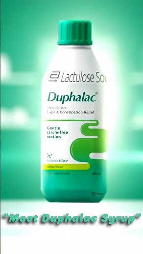“Best Syrup for Constipation? | Duphalac Explained 💊” #duphalac #constipation #facts #science #short