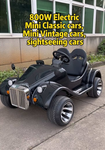 Explore the 800W Electric Mini Classic Cars