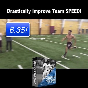 Attention: Coaches & Parents Baseball is a game of acceleration dominated by "jumps" and "reads" off the bat. Let us help you develop some true reactive & breakaway speed for your entire team... Decrease 60 times across the board with these 24 45-minute speed workouts. Save time by implementing a scientifically based, proven speed plan instead of wasting time looking up free online programs that will never produce results. https://oneightyathletics.com/baseball-accelerator1 | ONEighty Athletics