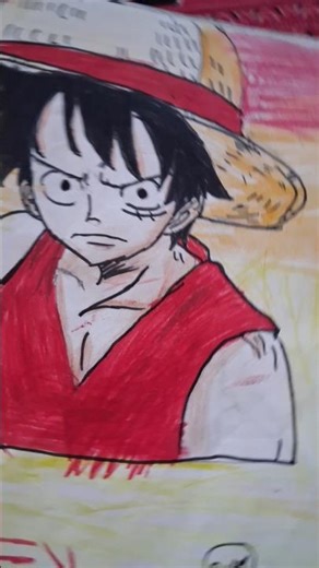 Drawing of luffy☄️☄️☄️☄️#animity#popular#ytshorrs