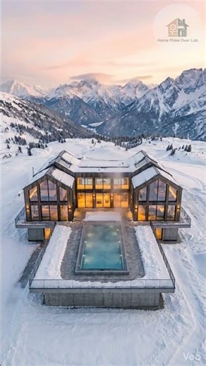 We Built a Luxury Mansion in the Snow 😱❄️