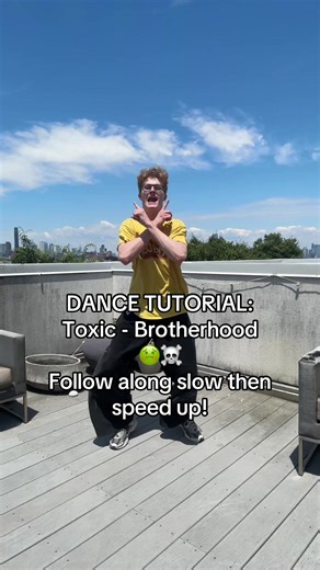 Here’s a #TUTORIAL for the Toxic dance by @Brotherhood @4drian . Follow along slow then speed up with explanations! Learn dances at any skill level—including beginners! #brotherhoodcrew #dancetutorial #toxicdance #dance Full speed version here: @kaylor @4drian
